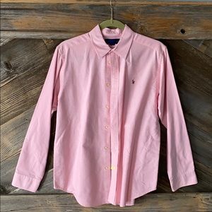 Boys oxford polo shirt